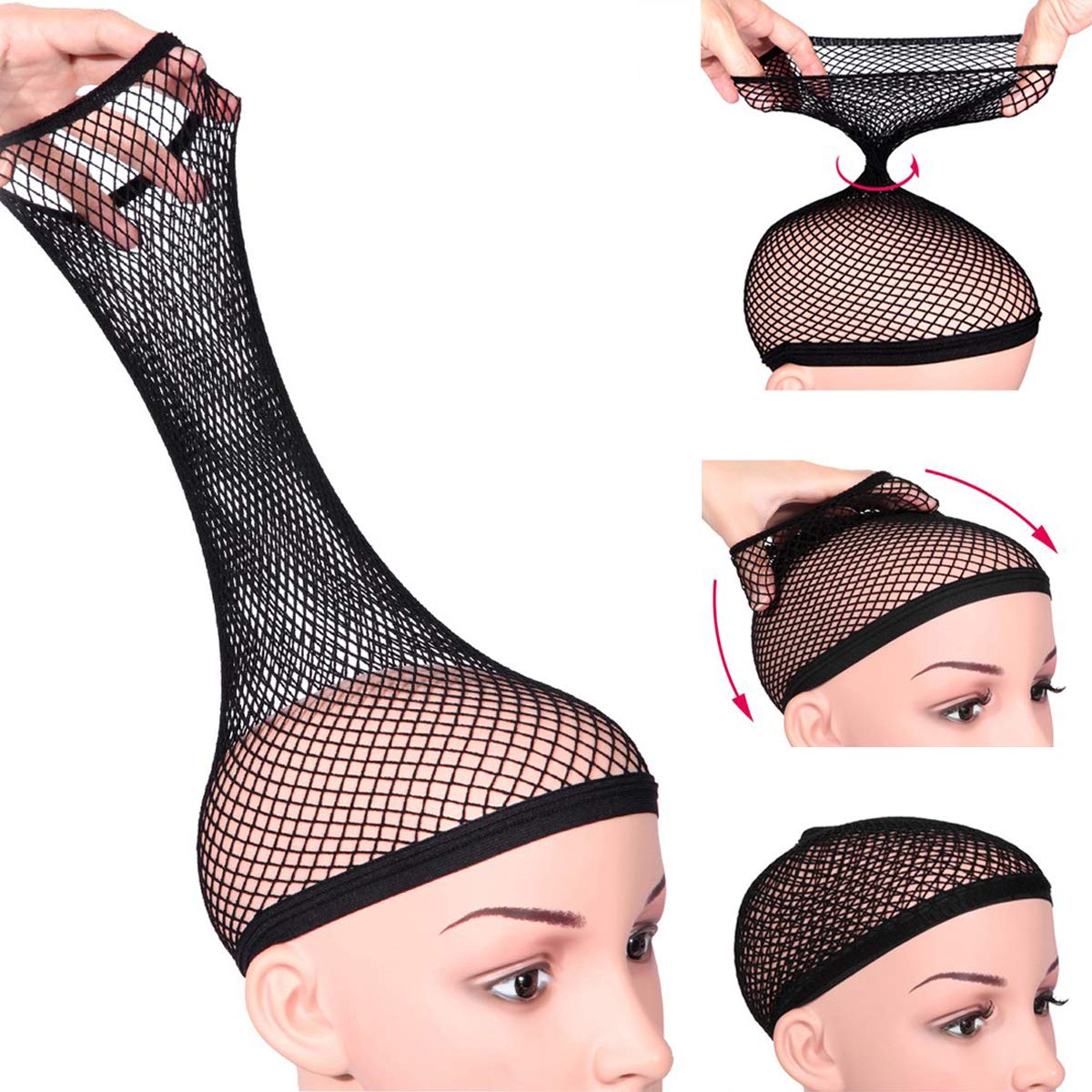 Dreamlover lace-front wig cap for secure wear and breathable comfort.