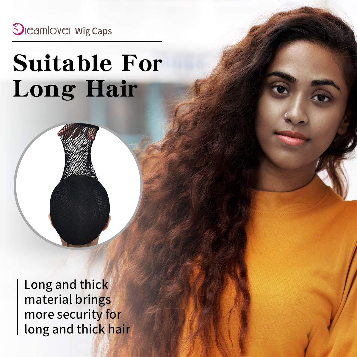 Dreamlover two-piece pack is convenient for daily wig wear.