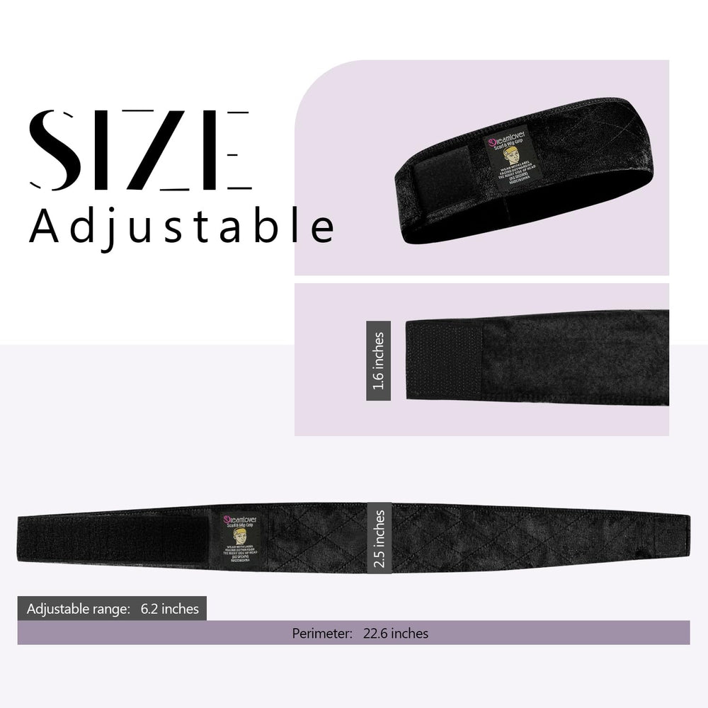 Dreamlover wig grip band widened frontal area for stability
