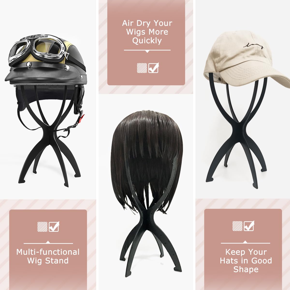 Dreamlover collapsible design makes travel and storage easy.