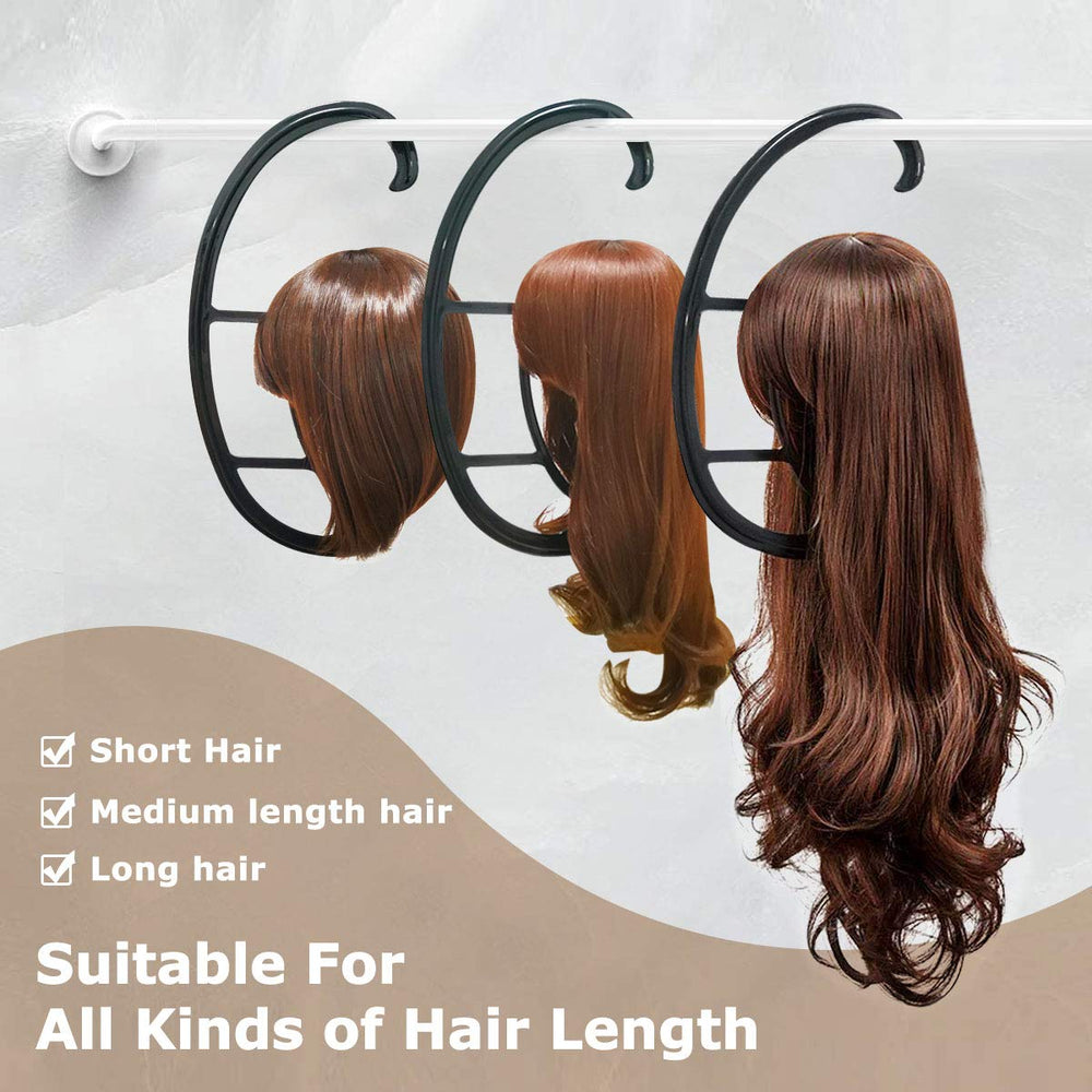 Dreamlover wig stand travel-friendly depicts easy assembly and disassembly for suitcase packing.