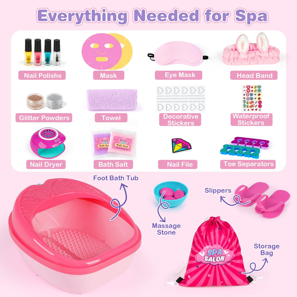 Dreamon Kids Nail Kit polishes for creative, mess-free manicures