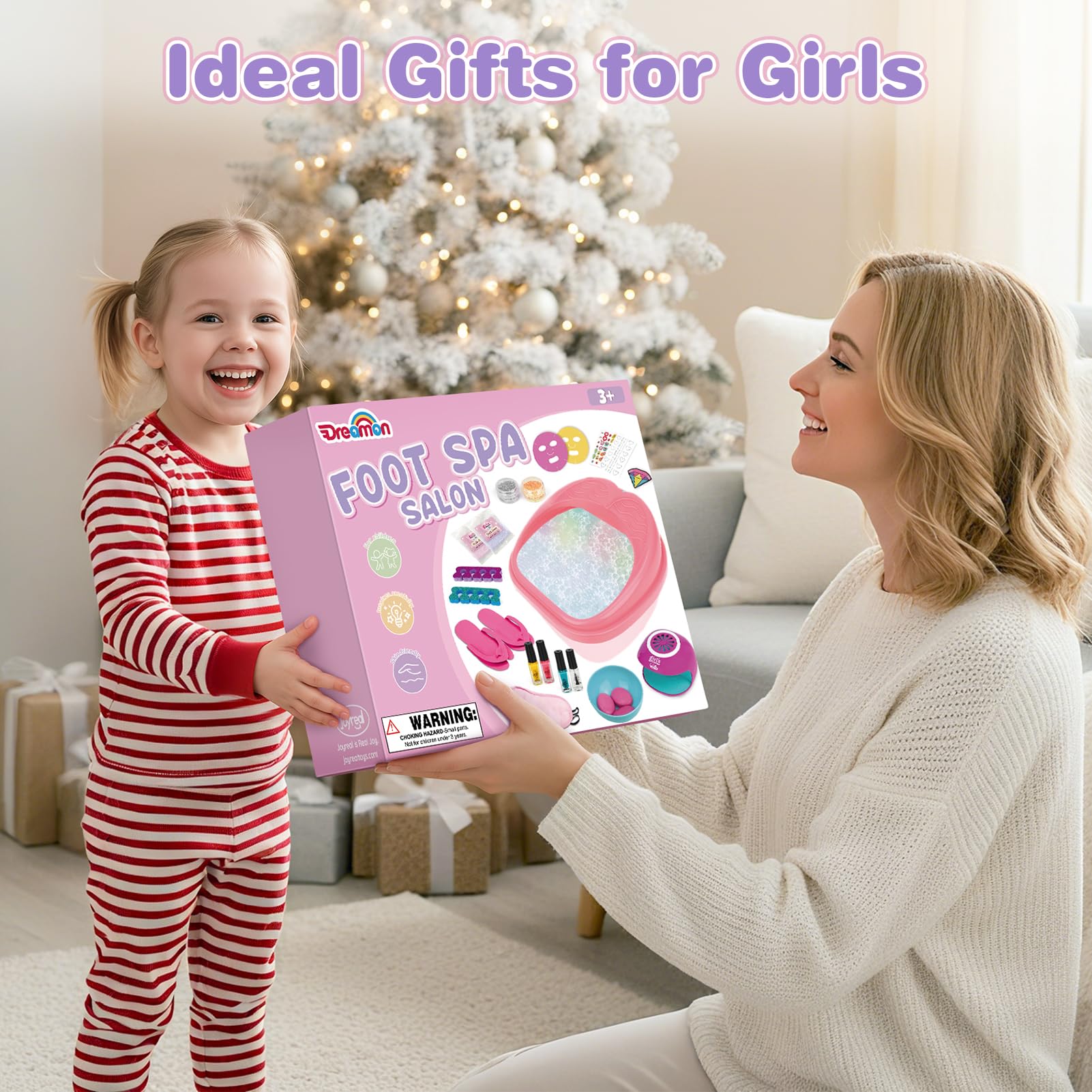 Dreamon Kids Spa Accessories Storage Bag keeps everything organized