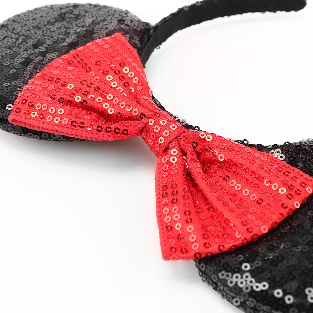DRESHOW accesorio fiesta orejas ratón con brillo para looks divertidos.
