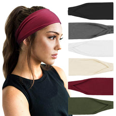 Diadema DRESHOW bandana yoga mujer, ajuste cómodo para sesiones de yoga y cardio