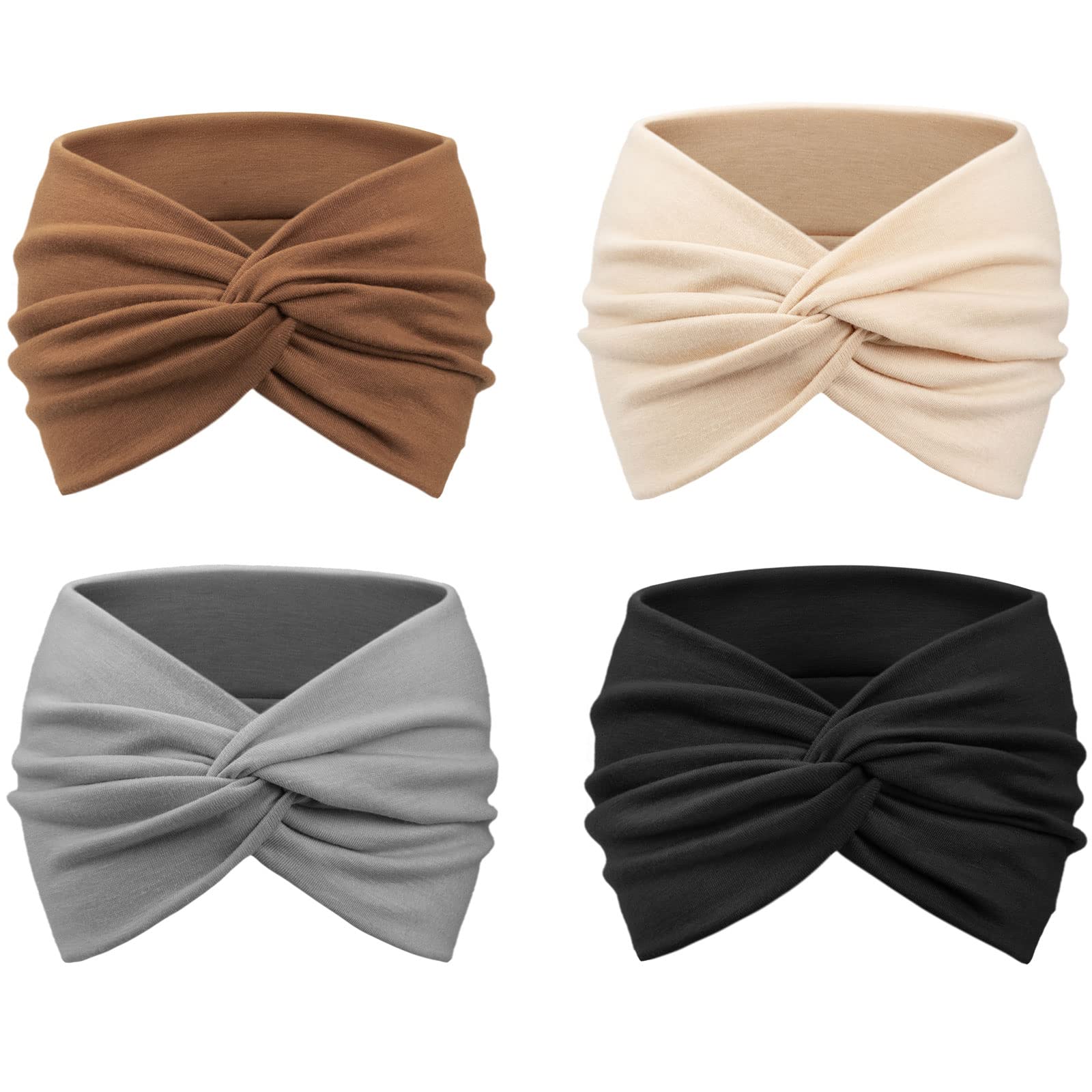 Turbante DRESHOW para uso diario, perfecto para cabello recogido o suelto.