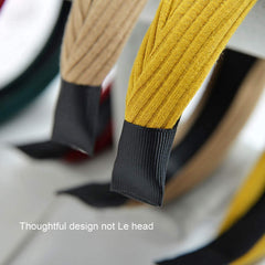DRESHOW knotted headbands come in eight colors for easy outfit coordination