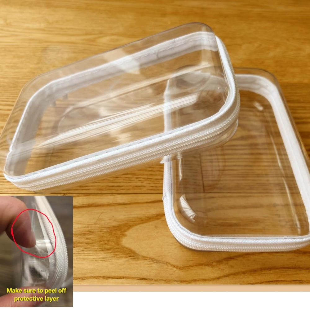 Dressica upgraded thicker clear material keeps contents protected during travel.