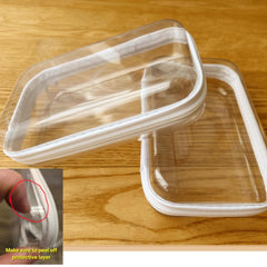 Dressica upgraded thicker clear material keeps contents protected during travel.