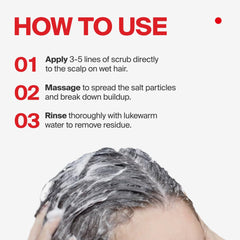 Dr.FORHAIR Folligen Sea Salt Scaler minty blend provides refreshing cooling sensation