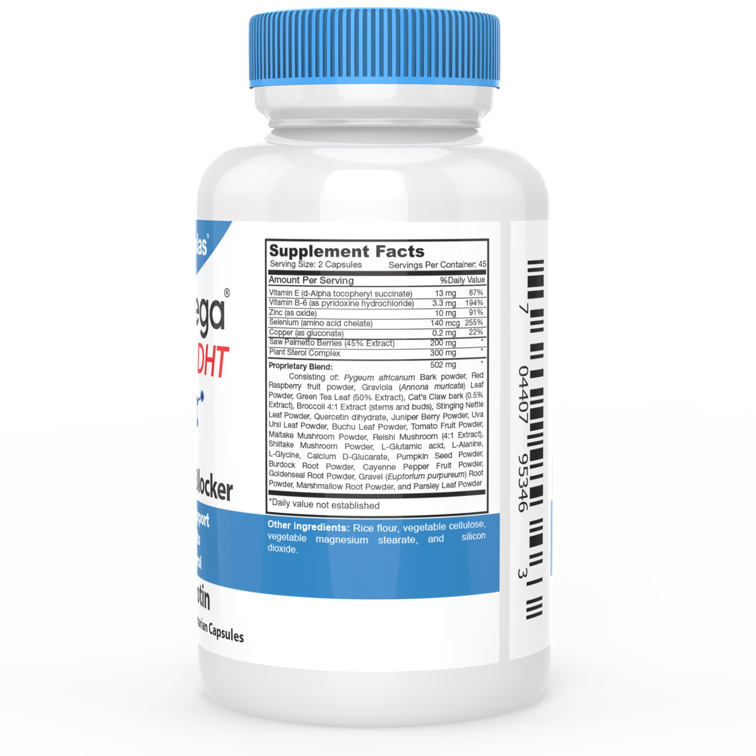 HairOmega capsules ready for daily use supporting hair health