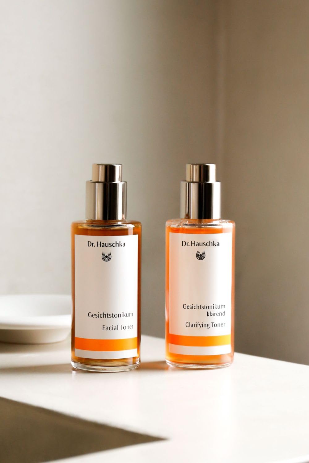 Packaging of Dr. Hauschka Facial Toner on shelf