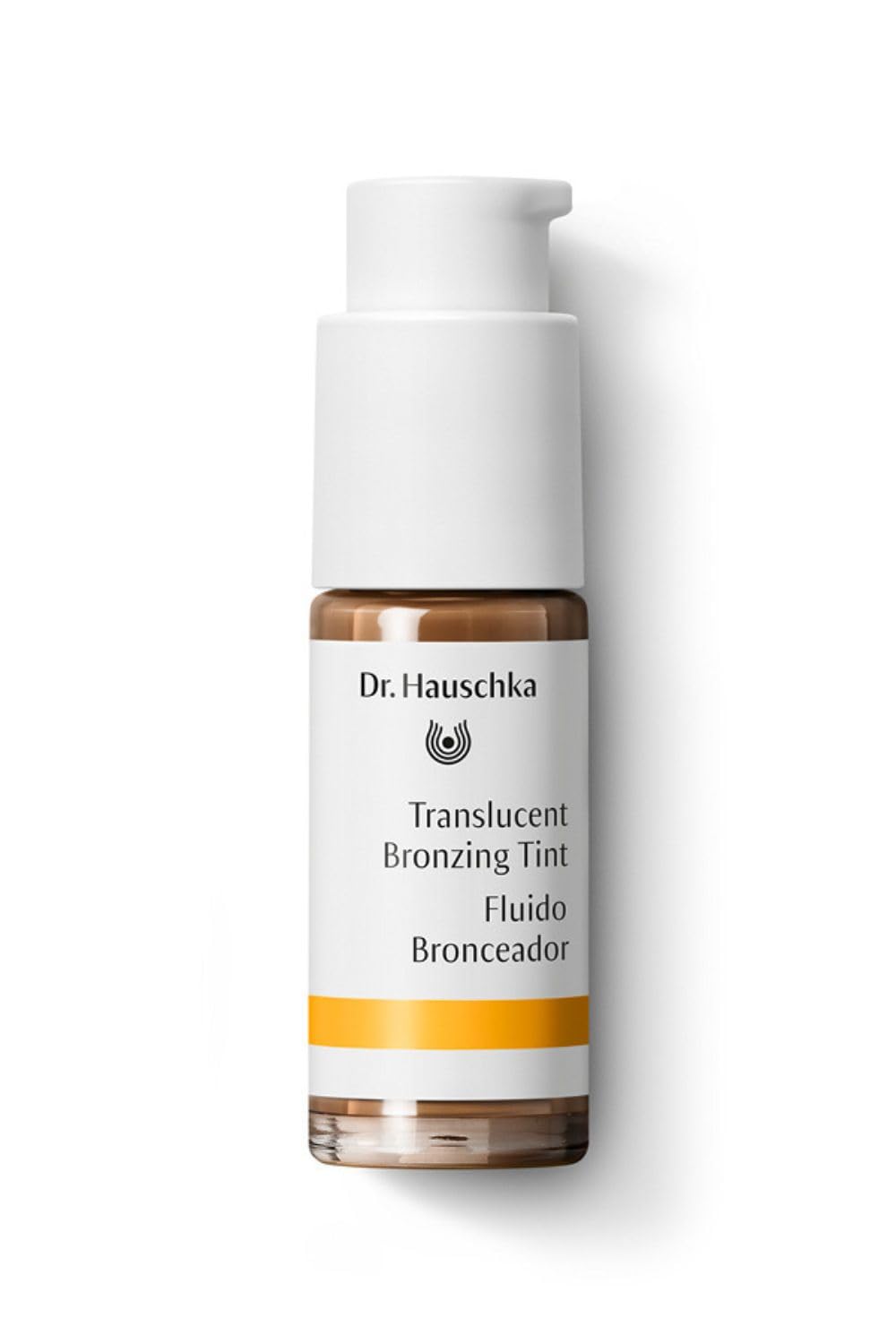 Dr. Hauschka Translucent Bronzing Tint bottle showing natural warmth.