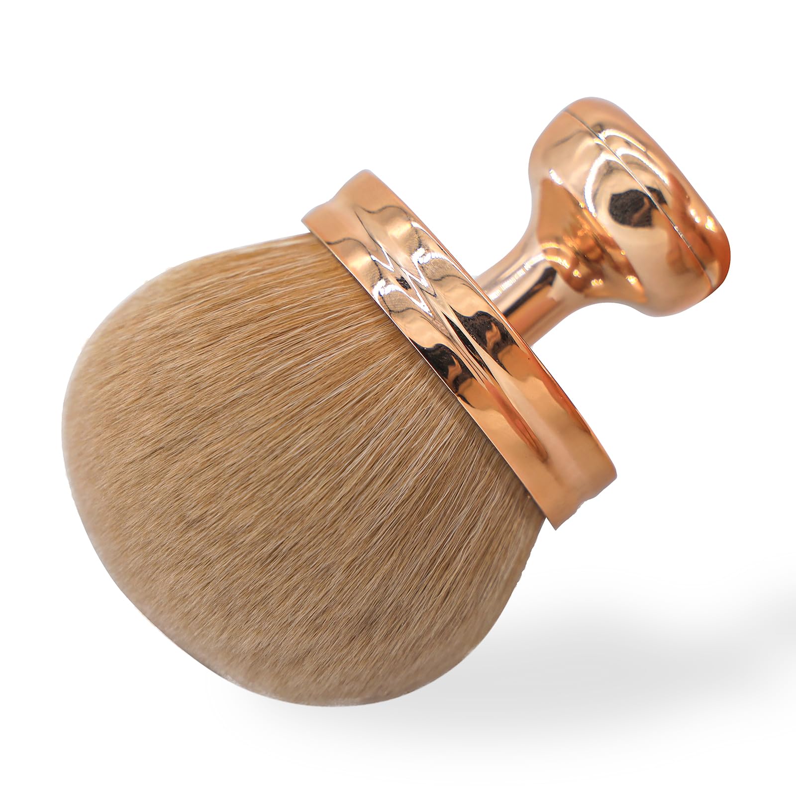 DRIPOO extra-large 74mm oval head brush for fast, even body makeup application.