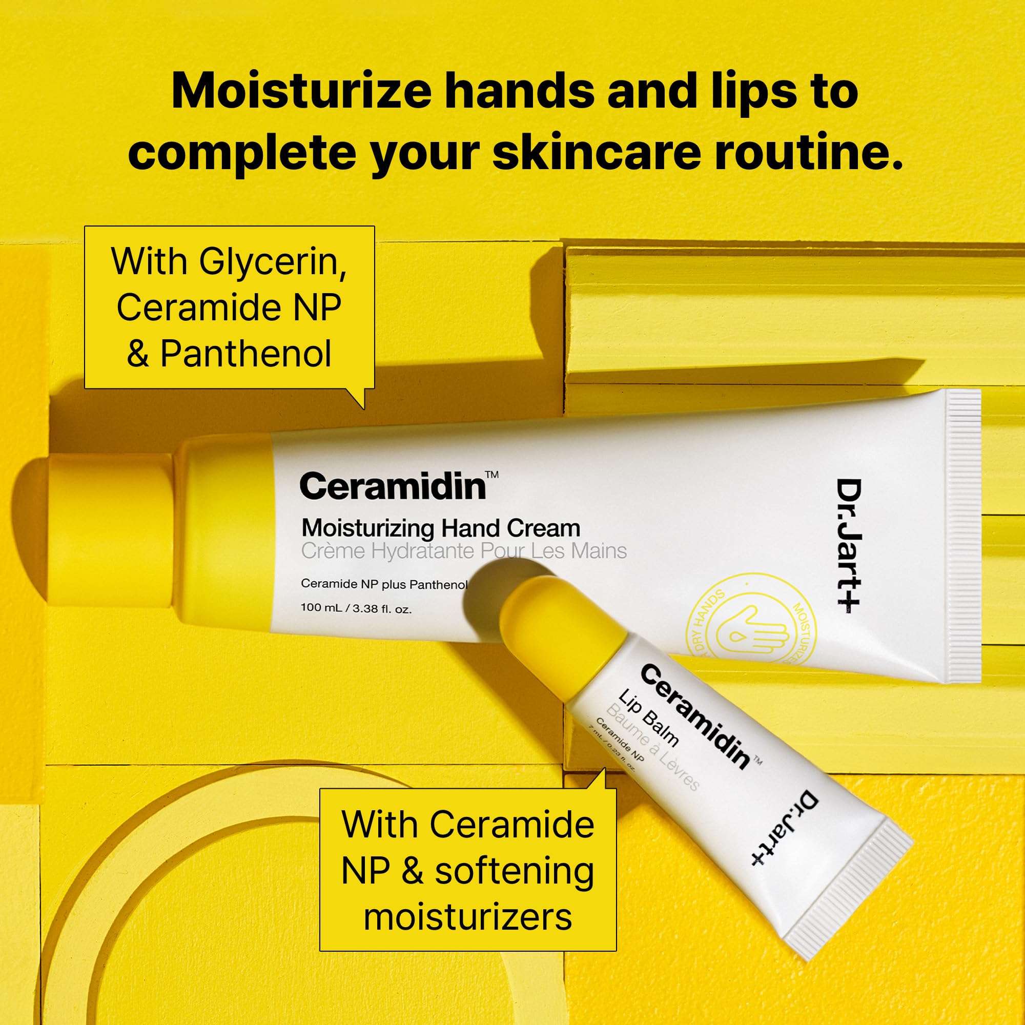 Ceramidas fortalecen la barrera labial con Dr.Jart+ Ceramidin Jelly.