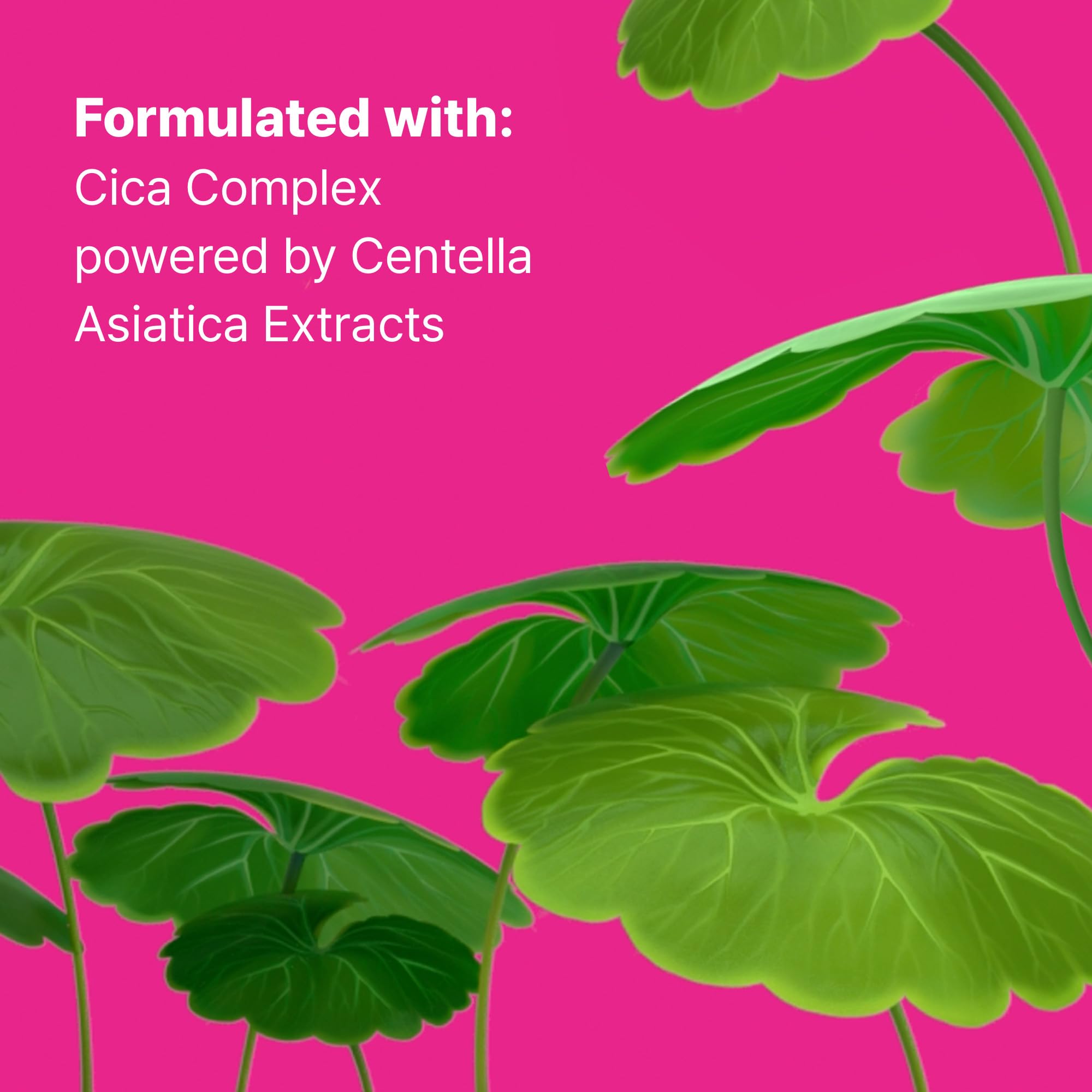 Centella Asiatica extract illustration within Dr.Jart+ Cicapair complex.