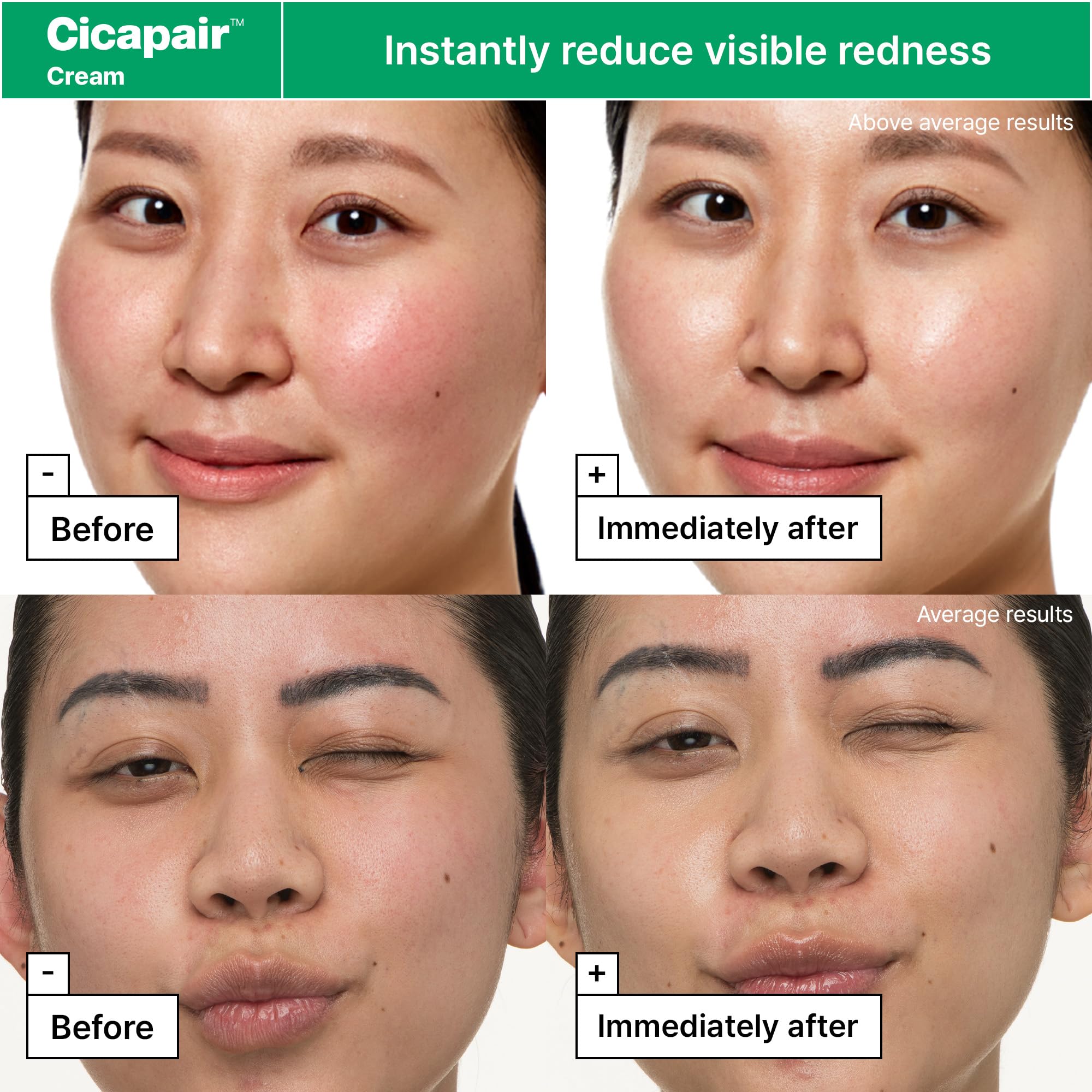 Dr.Jart+ Cicapair color correcting cream tube instantly correcting redness.