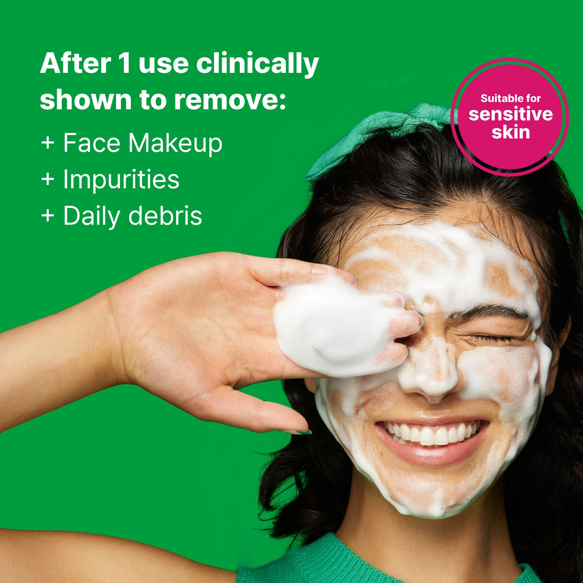 Dr.Jart+ Cicapair makeup removal close-up for irritation-free cleansing.