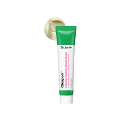 Dr.Jart+ Cicapair moisturizer bottle offers soothing relief for sensitive skin.