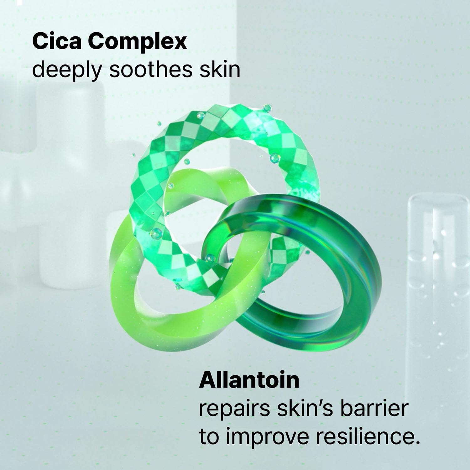 Dr.Jart+ Cicapair redness relief visual calming the look of redness after application.