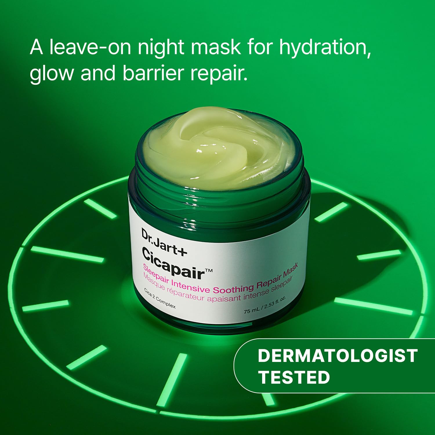 Dr.Jart+ Sleepair gel texture closeup lightweight soothing formula