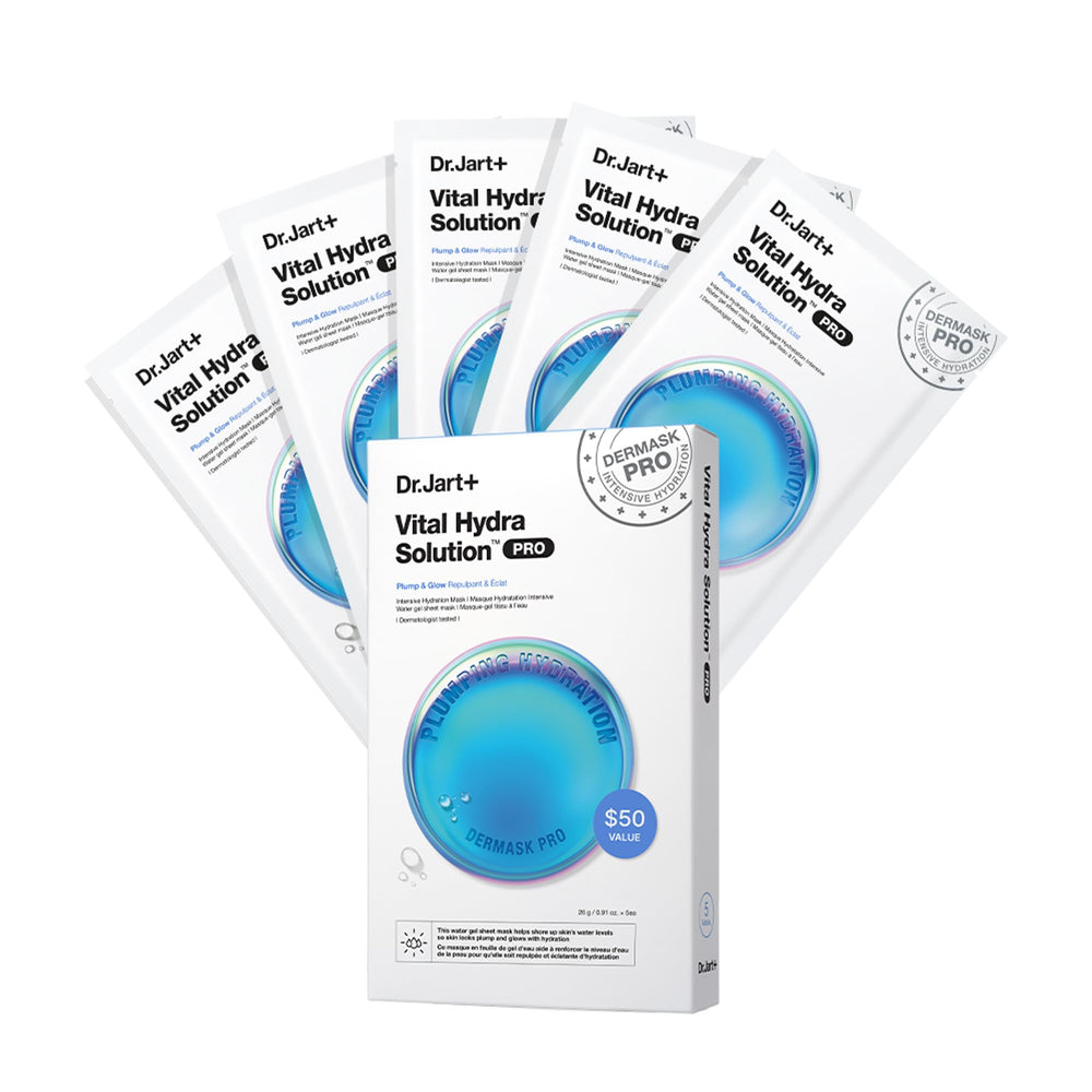Dr.Jart+ Dermask Vital Hydra Glow Pack for deep hydration and glow.