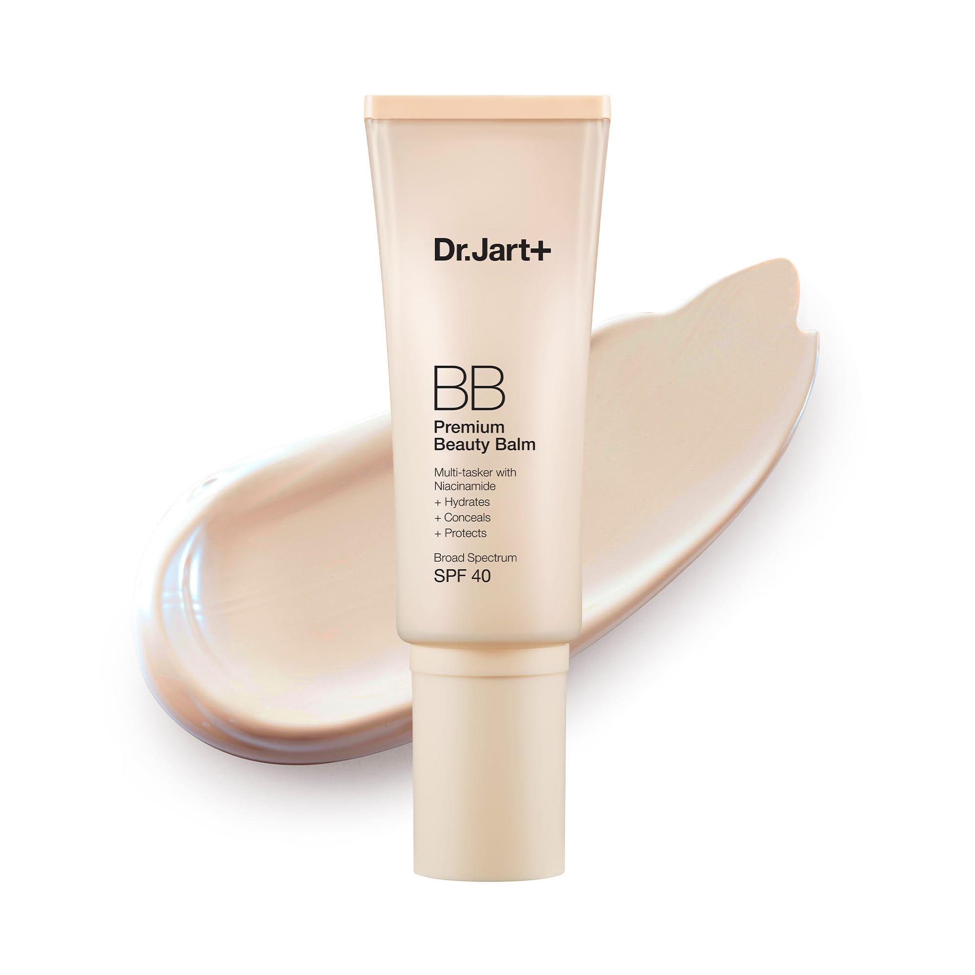 Dr.Jart+ Premium BB bottle with pump for easy, mess-free application.