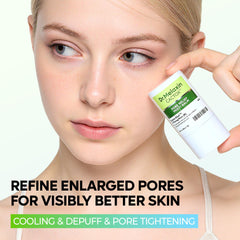 Dr.Melaxin Cactox Pore Relief Balm application with soothing cooling touch.
