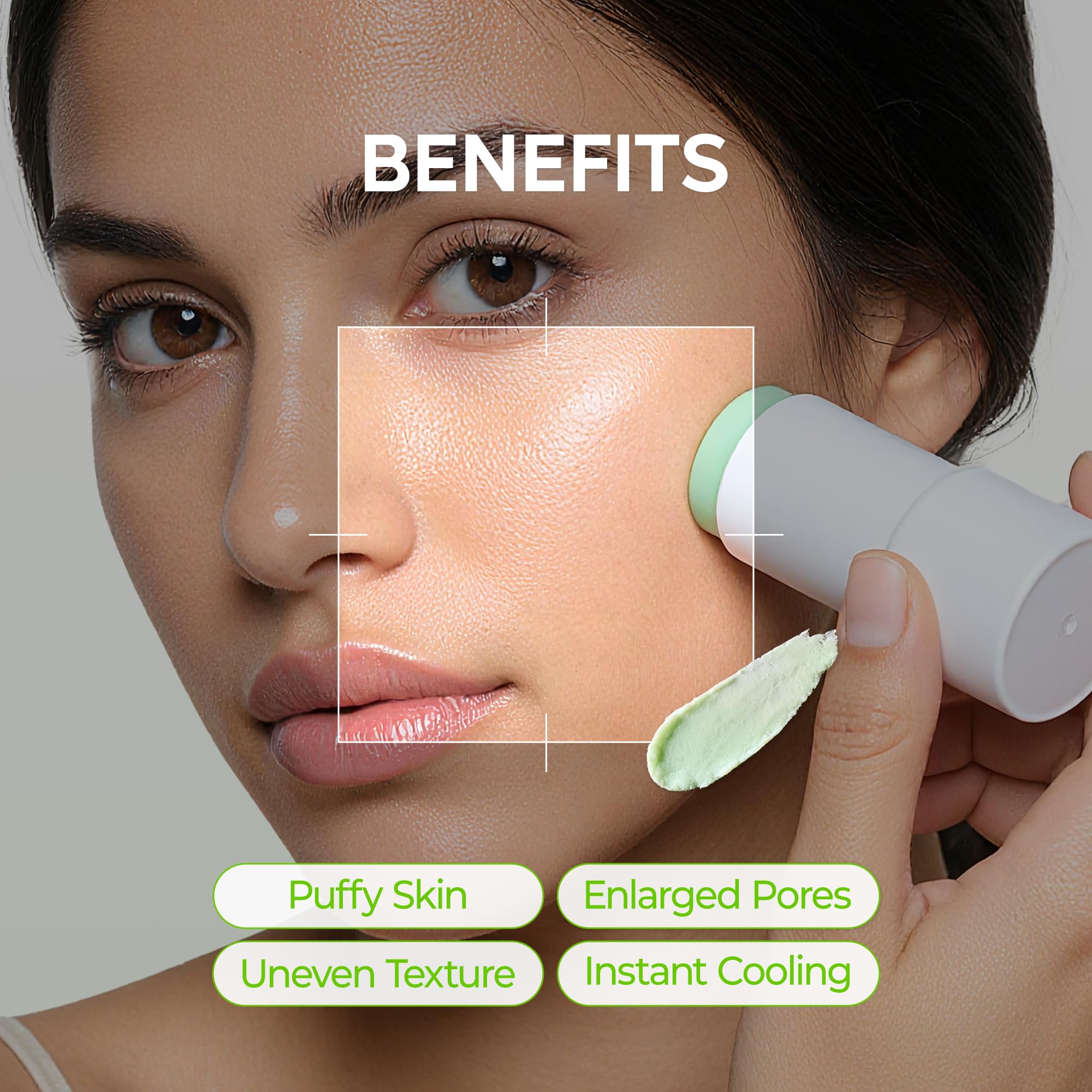 Dr.Melaxin Cactox Pore Relief close-up shows tightening of pores.