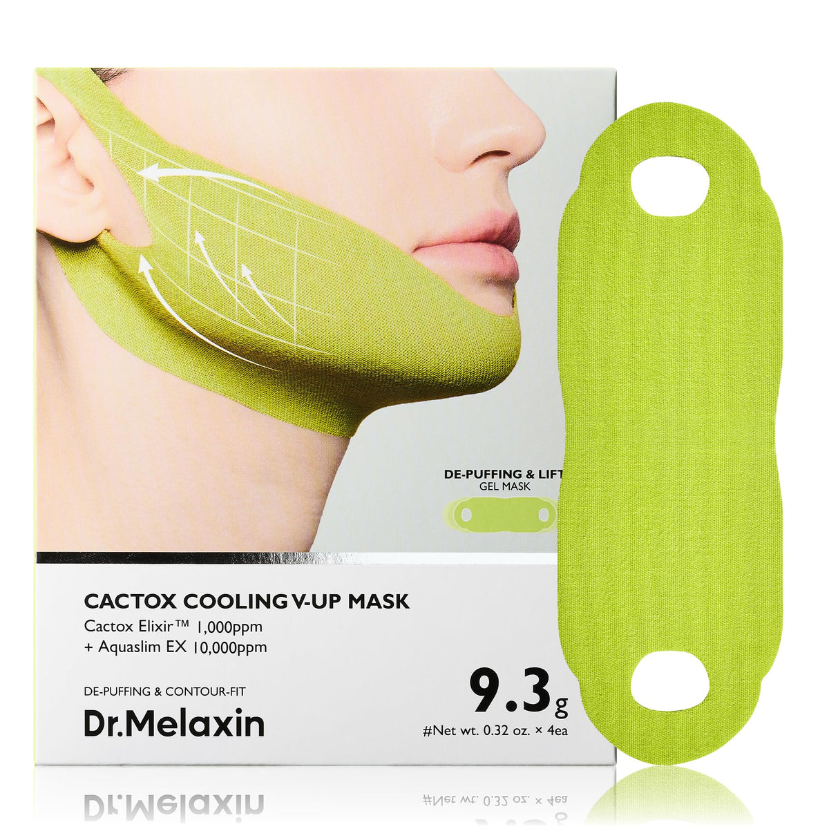 Dr.Melaxin Cactox V-Lifting Mewing Band with cactus cooling for a refreshing sensation.