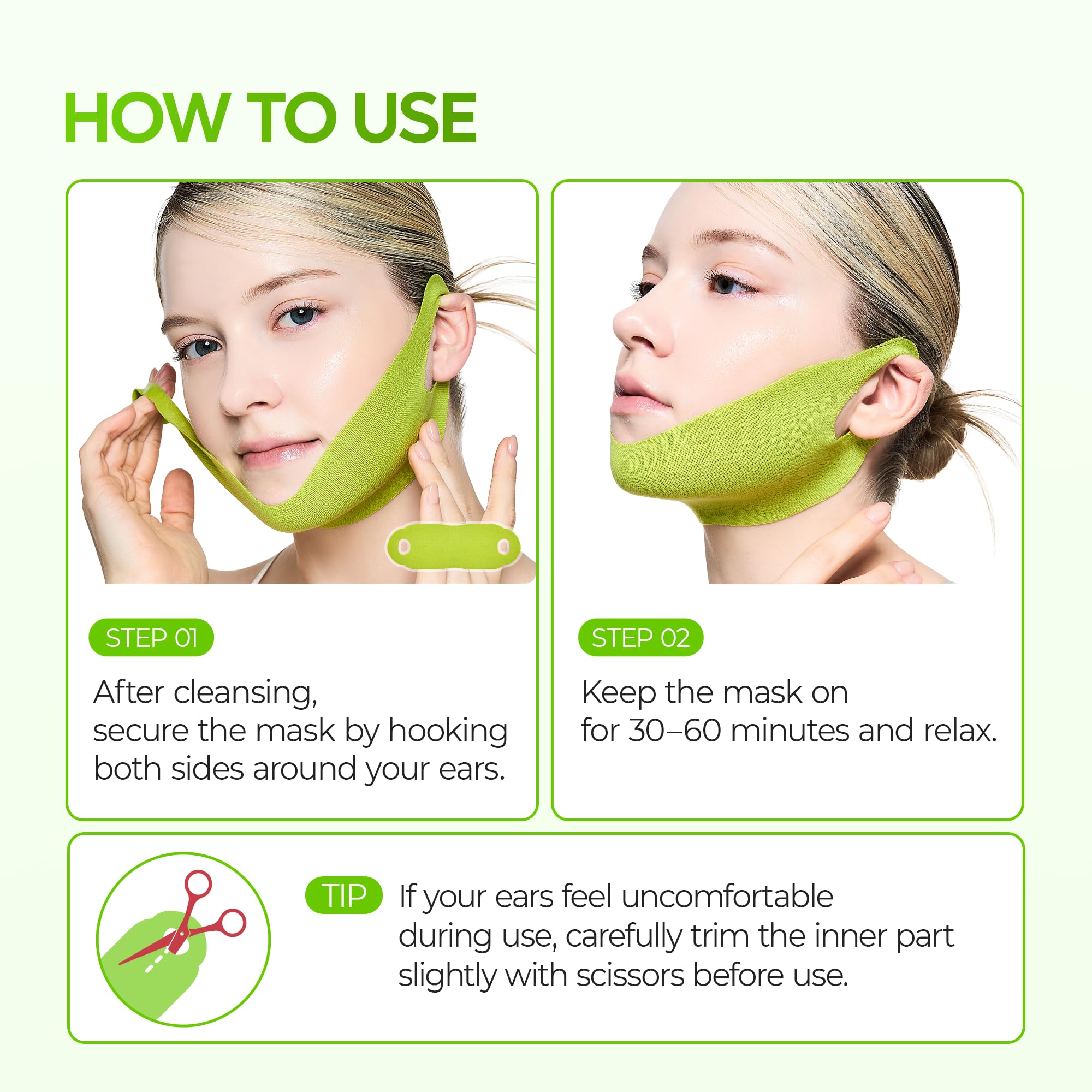 Dr.Melaxin Cactox V-Lifting Mewing Band compact packaging for easy storage.