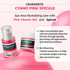 Cream texture close-up – smooth, non-sticky finish for daily eye care.