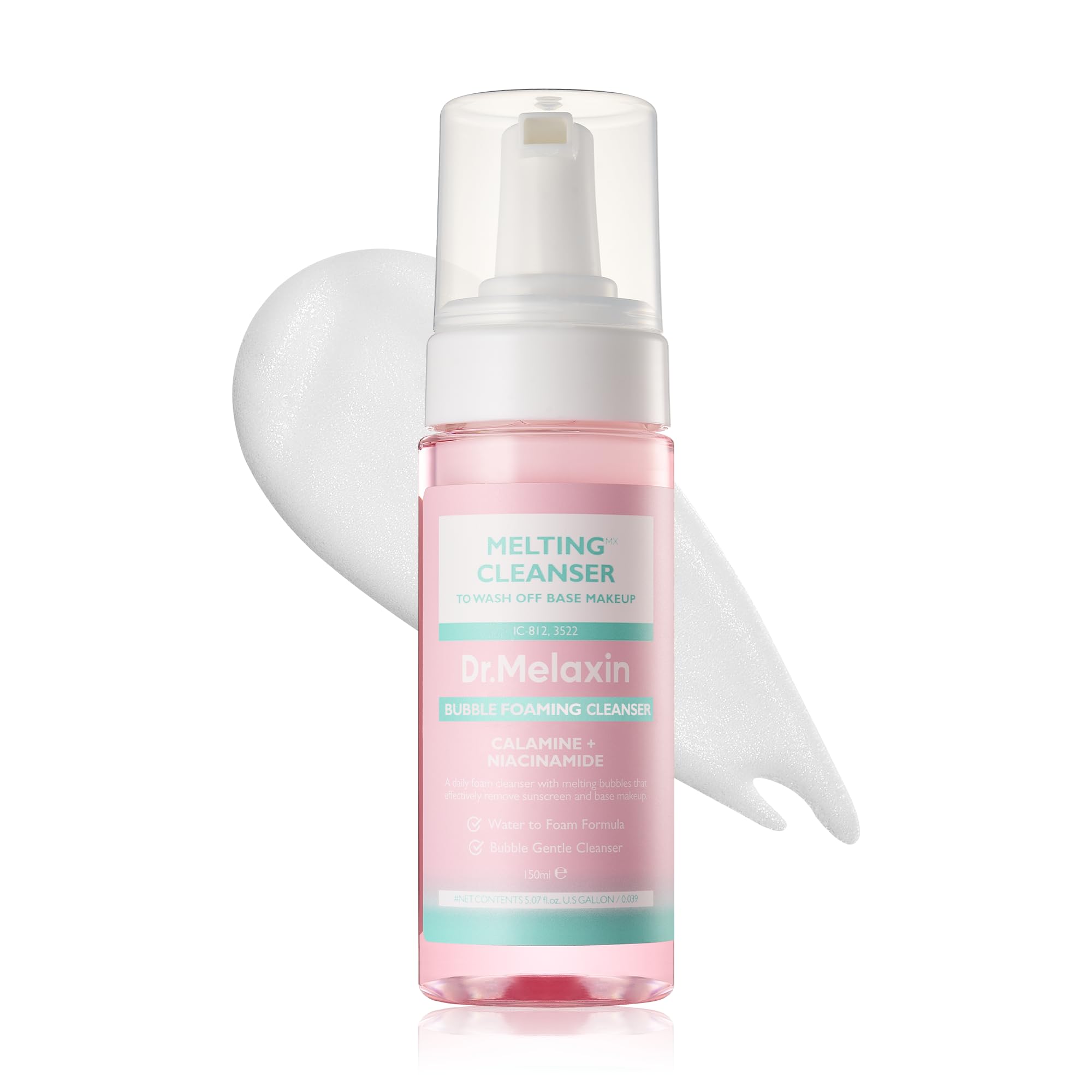 Dr.Melaxin Melting Cleanser con burbujas rápidas elimina maquillaje con suavidad