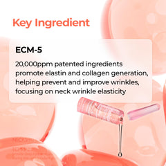 Hands applying a drop on the neck with Dr.Melaxin Necksphalt ampoule