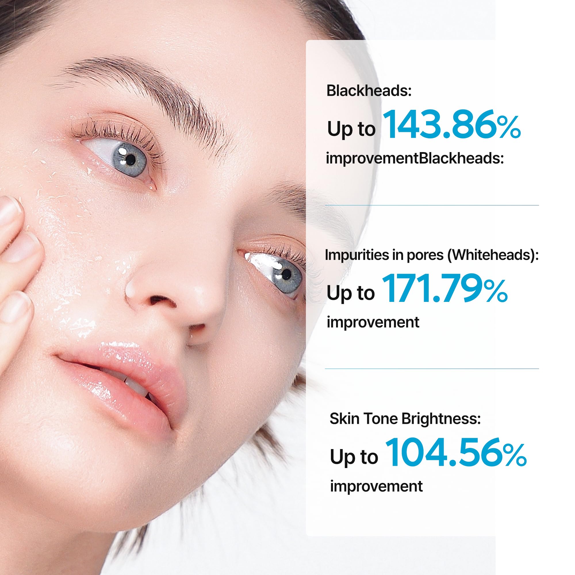 Dr.Melaxin TX Peel Shot AHA/PHA swatch suggests gentle exfoliation for smoother skin.