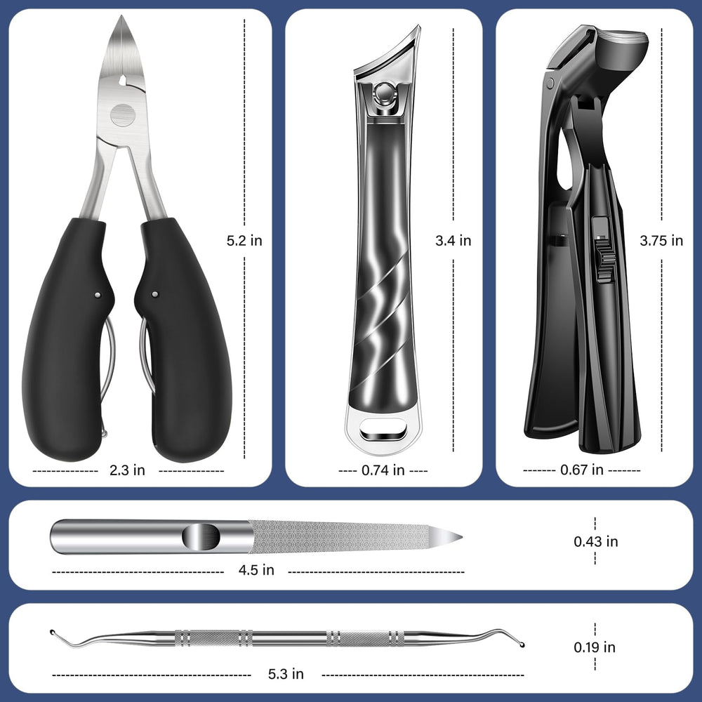DRMODE ergonomic clipper features non-slip handles for steady use.