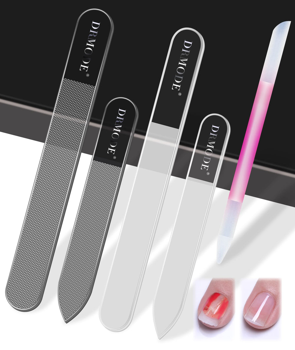 DRMODE nano nail shiner front view offers a quick, protective shine.