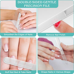 DRMODE nano nail shiner packaging highlights easy touch-ups.