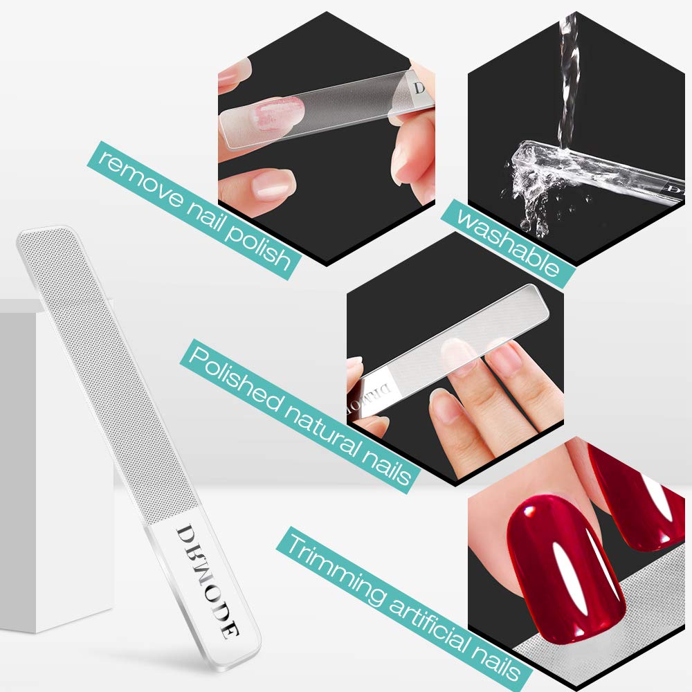 DRMODE washable nail shiner cleans under running water after use