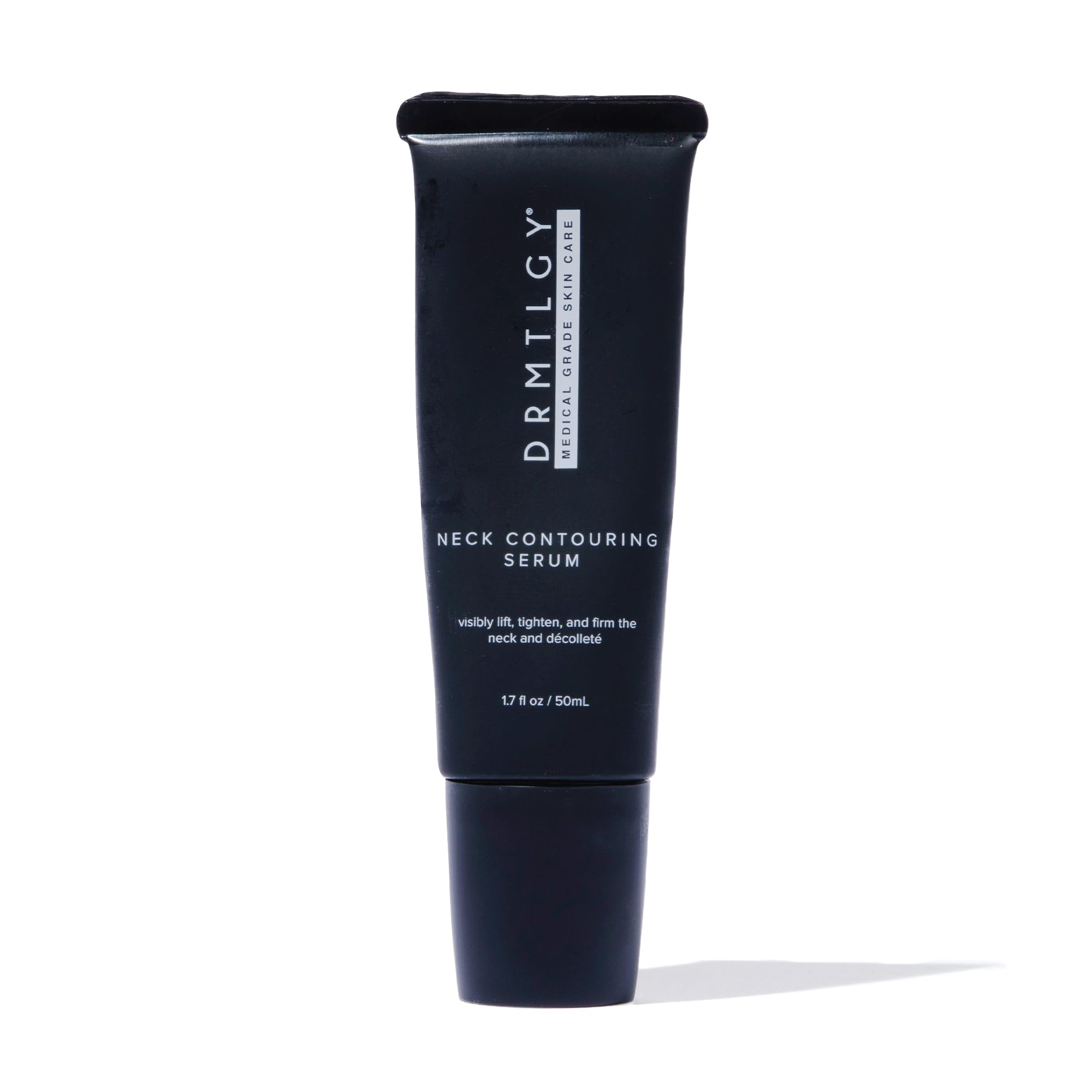 DRMTLGY Contouring Serum hydration glow on the skin demonstrating elasticity.