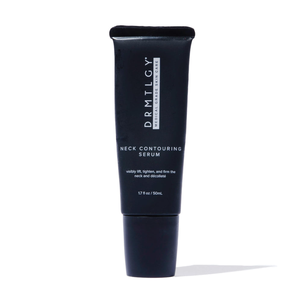 DRMTLGY Contouring Serum hydration glow on the skin demonstrating elasticity.