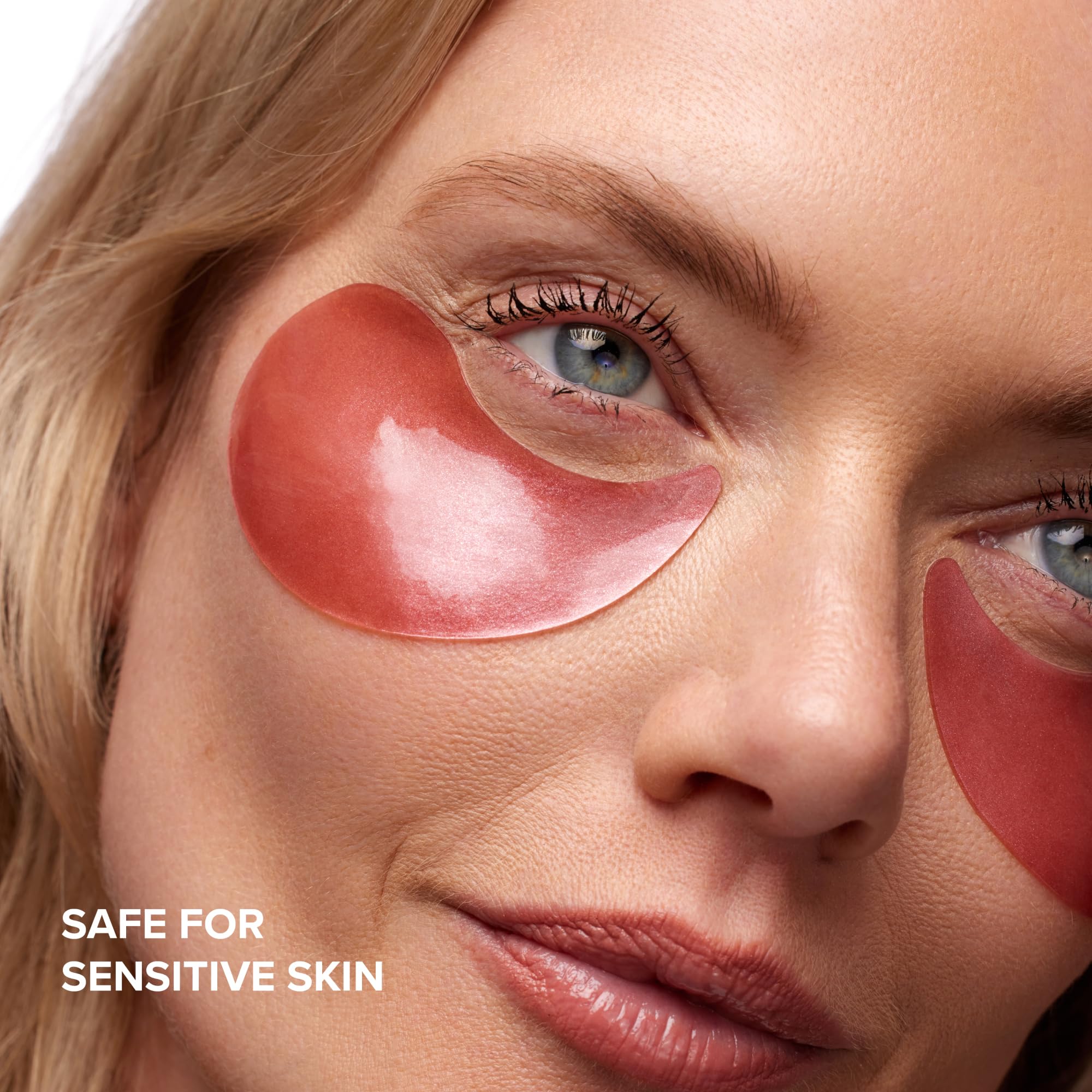 DRMTLGY Eye patches rapidly absorb serum for lasting moisture.
