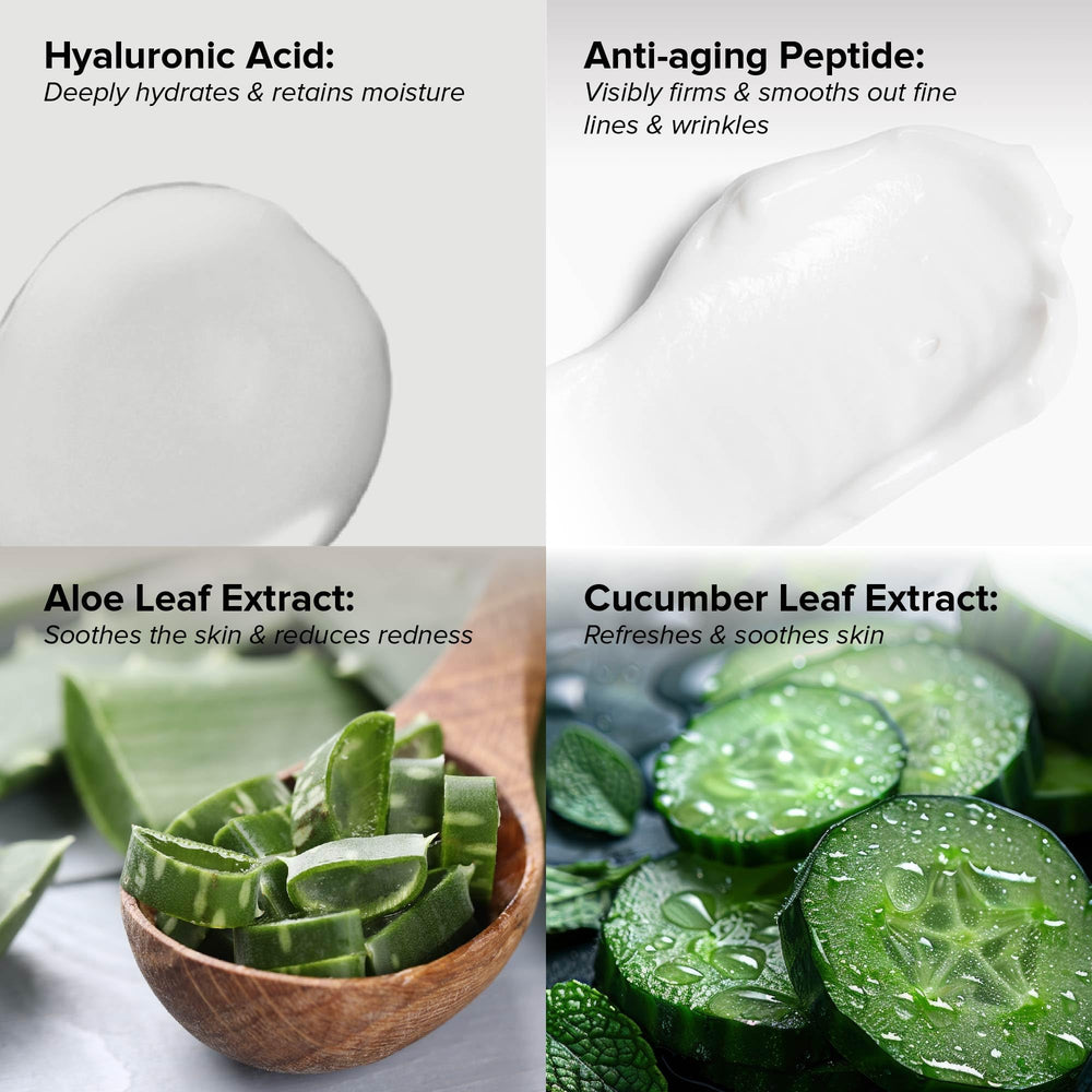 DRMTLGY hyaluronic acid formula visibly hydrates the skin