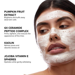 Illustration of minerals, enzymes, and antioxidants in DRMTLGY mask