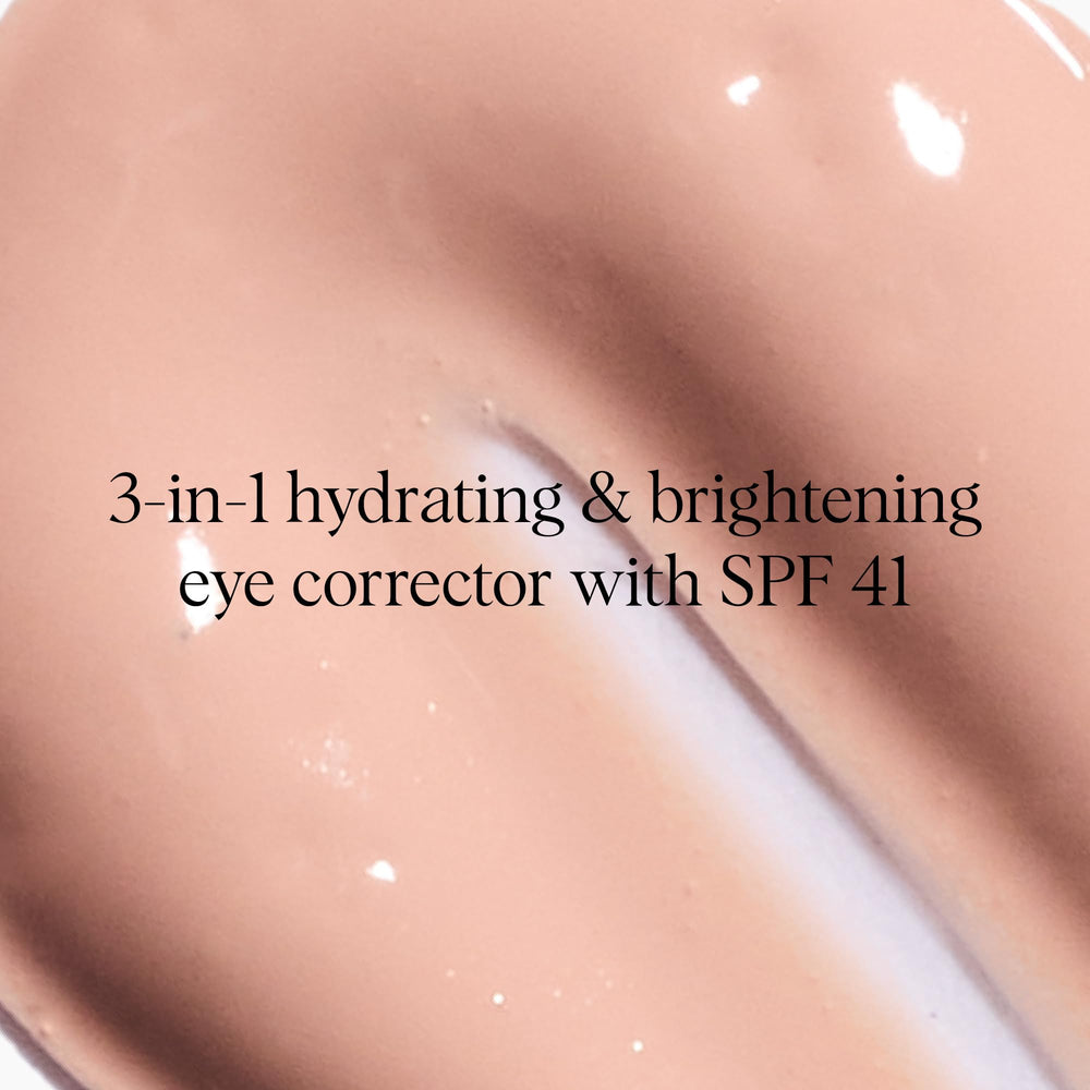 DRMTLGY Luminous Eye Corrector cream texture close-up brightening
