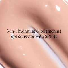 DRMTLGY Luminous Eye Corrector cream texture close-up brightening