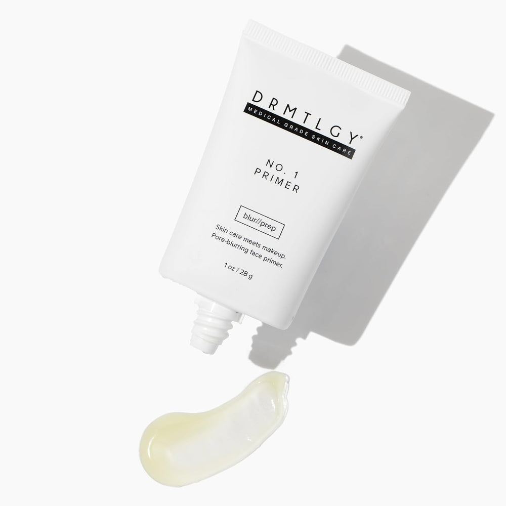DRMTLGY No.1 primer shine control shot shows a matte finish.
