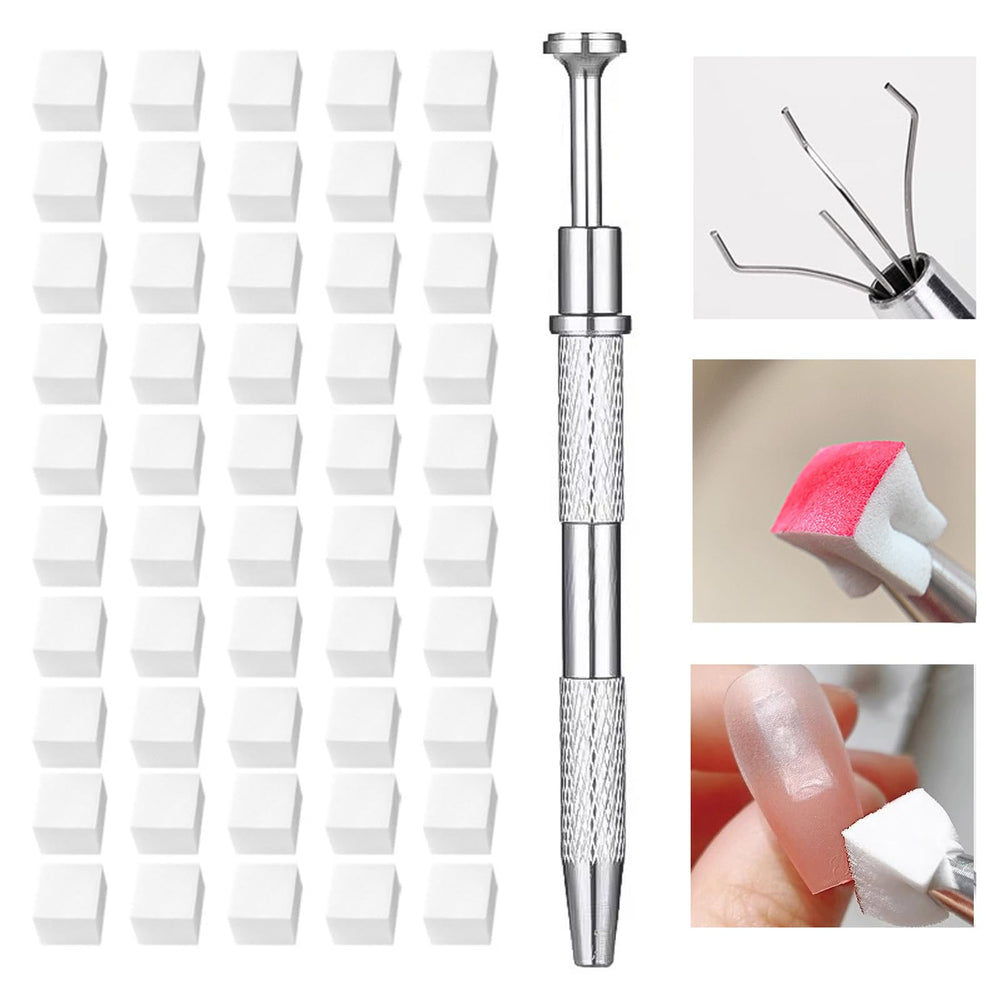 Dr.nail grabbing pen keeps sponges aligned for clean ombre results.