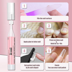 Dr.nail, tapa plana que mantiene sellado el contenido.