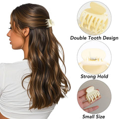 Drnytunk pinzas para diferentes tipos de pelo, aptas para liso, rizado y largo.